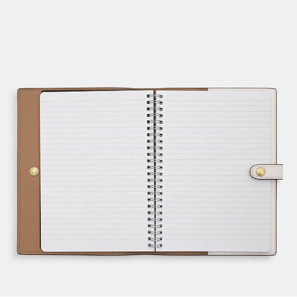 Coach Notebook In Signature Canvas NWT - Picture 4 of 4